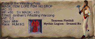 Robe of the Whistling Fist